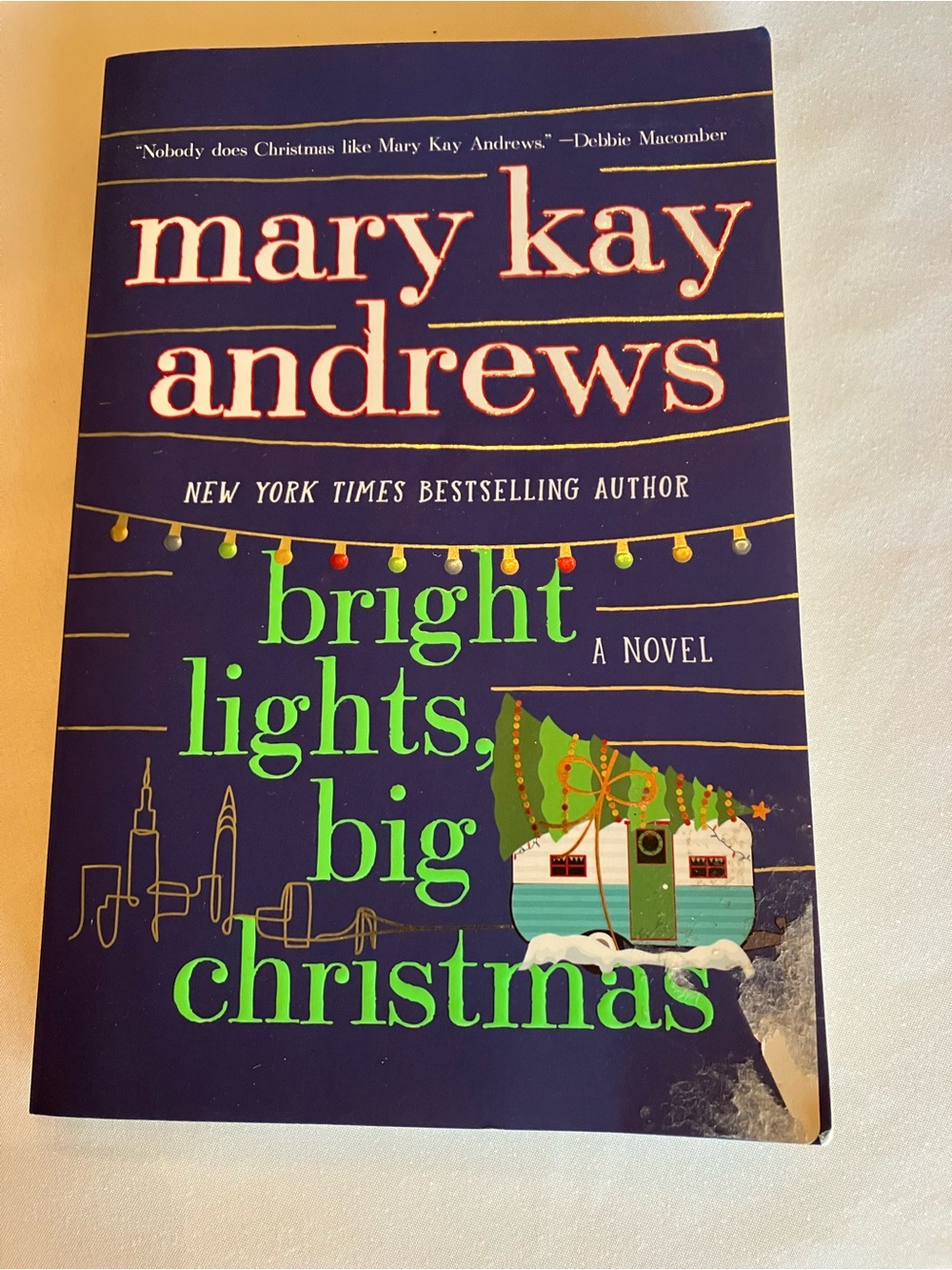 Bright Lights, Big Christmas - Navy & Green Holiday Novel